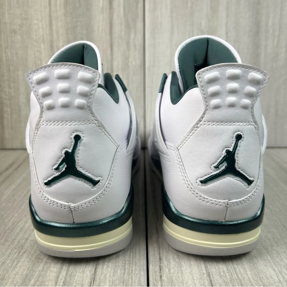 NEW Jordan 4 Retro Oxidized Green Sail White Sneakers fq8138-103 Mens Size 9.5